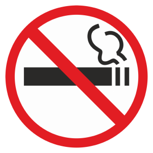 Наклейка «Не курить» (ГОСТ)